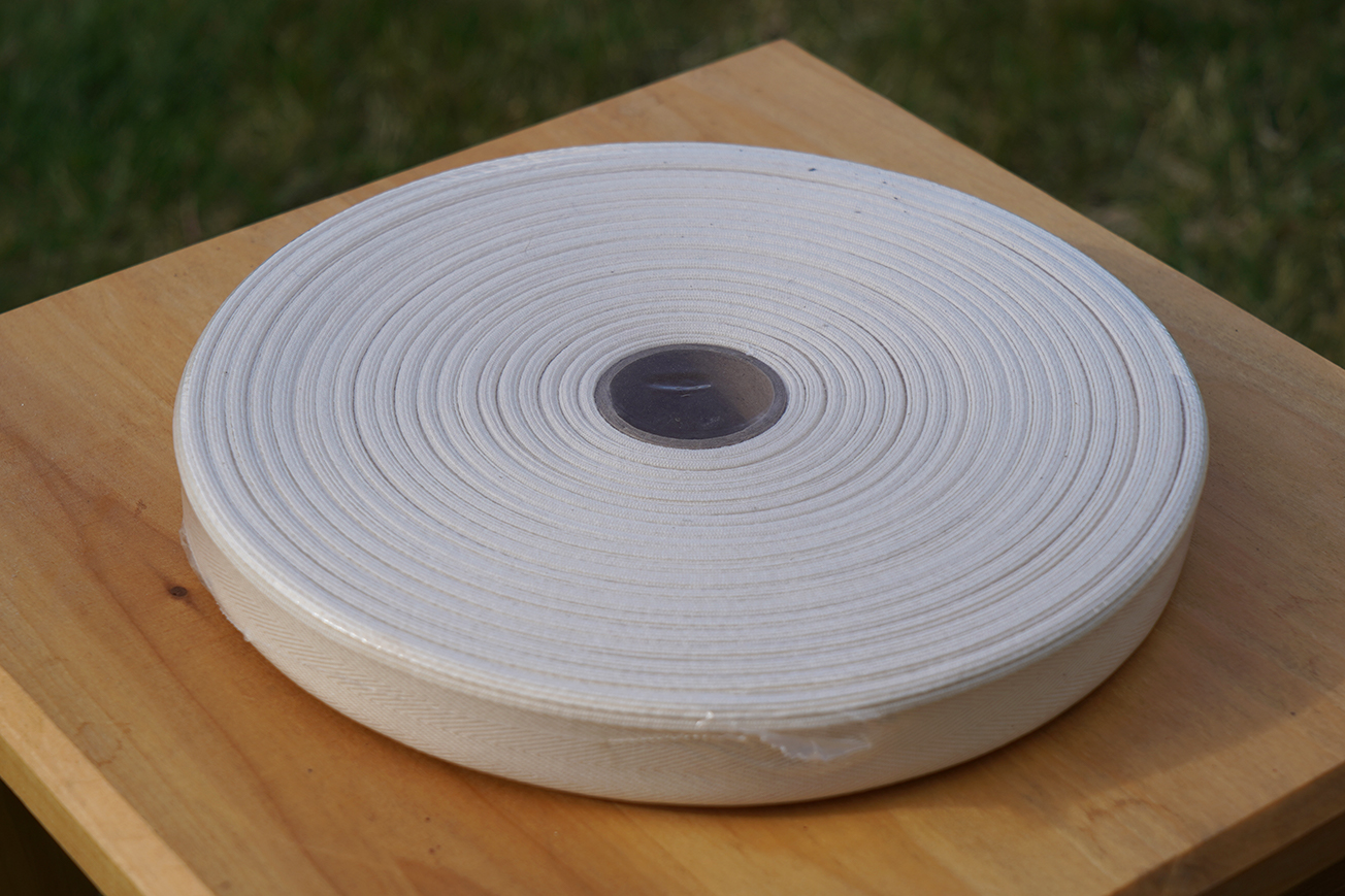 1 Natural Cotton Tape, 100 yards