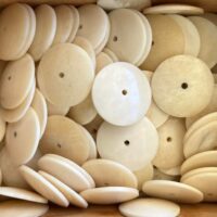 Domed Bone Button Molds